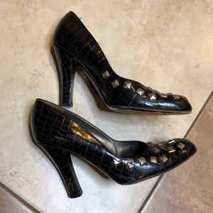 Vintage Gianni Versace rockstud heels size 35.5
